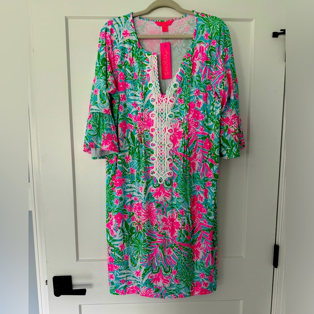 NWT Lilly Pulitzer Dress - 3/4 sleeve